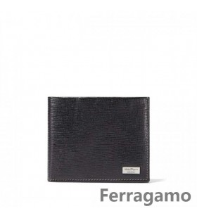 Składany Portfel Marki Salvatore Ferragamo Z Etui Do Monet