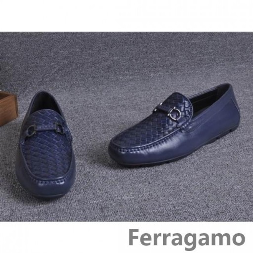 Ferragamo Bit Driver 89304 Pantofi În Vin