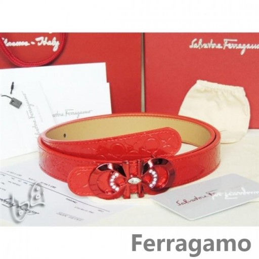 Ferragamo Reglabil Gancio Vara Centura Cataramă În 85CM-105CM Dimensiuni MW086