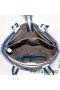 Ferragamo Albastru Din Piele Logo-Ul Mare Față Tote Sac