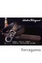 Ferragamo Blând Monstru curea din piele cu dublu gancini catarama GM026