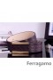 Ferragamo Blând Monstru curea din piele cu dublu gancini catarama GM054