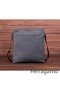 Ferragamo Granulat Messenger Grey Geanta LEA-S907