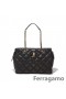 Salvatore Ferragamo Mare Matlasate Vara Tote Vânzare On-line SFS-UU207