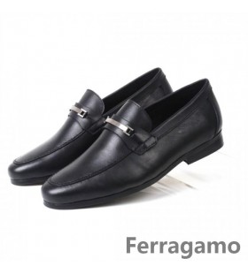 Ferragamo Gregory Mocasini Negru