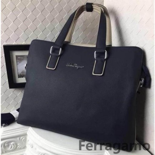 Ferragamo Vrece Obilia Modrá Aktovka TH-S911