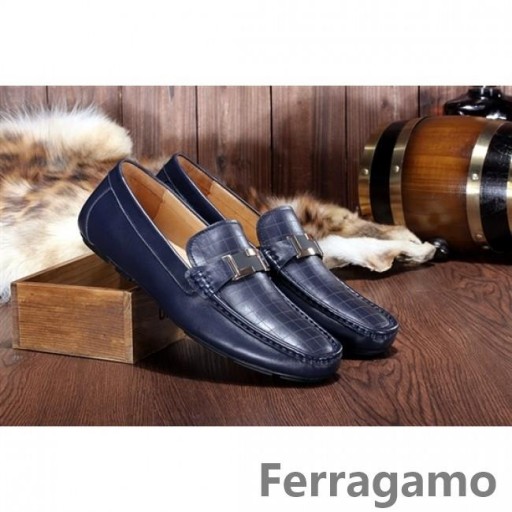 Ferragamo Ovládač Moccasin Obuvi 084