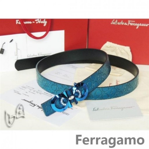 Ferragamo Nastaviteľné Gancio Vara Pracky Pásu V 85 CM-105 CM Veľkosti MW065