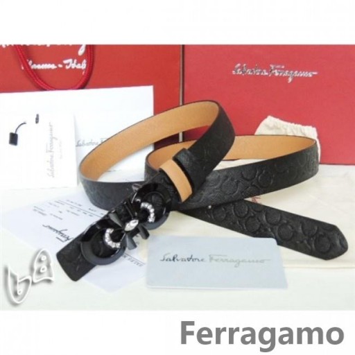 Ferragamo Nastaviteľné Gancio Vara Pracky Pásu V 85 CM-105 CM Veľkosti MW071