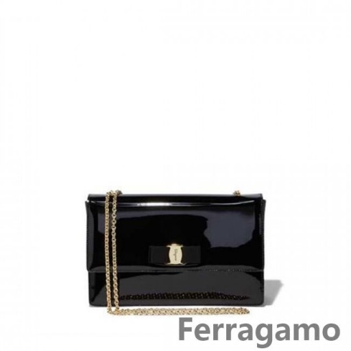 Salvatore Ferragamo Stredné Vara Klapka Taška Predaj Online SFS-UU110