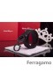 Ferragamo Jemné Monster kožený opasok s double gancini pracky GM103