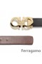 Salvatore Ferragamo Reverzibilné A Nastaviteľný Pás Predaj BF-U119