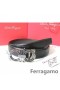 Ferragamo Nastaviteľné Gancio Vara Pracky Pásu V 85 CM-105 CM Veľkosti MW035