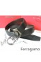 Ferragamo Nastaviteľné Gancio Vara Pracky Pásu V 85 CM-105 CM Veľkosti MW035
