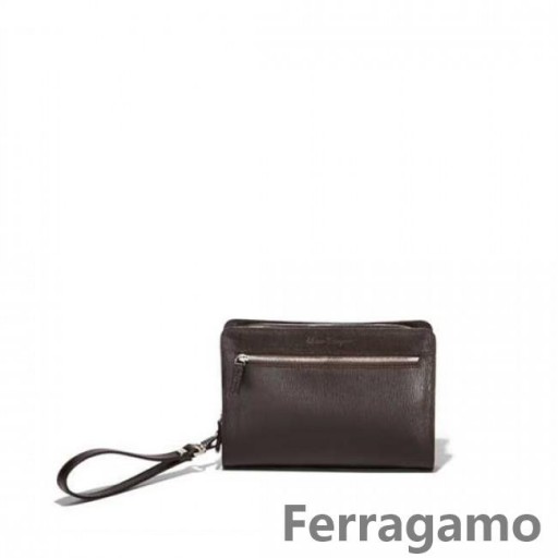 Salvatore Ferragamo Zip 클러치 판매 가능