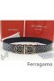 Ferragamo 조정가능한 Gancio Vara 버클 벨트에 85CM-105CM 크기 MW116