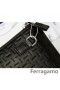Ferragamo 주머니 지갑 검정 mens 판매