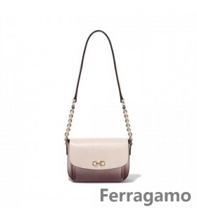Salvatore Ferragamo 더블 Gancio 어깨에 매는 가방 판매 온라인 SFS-UU172