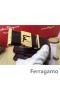 Kožni remen Ferragamo Gentle Monster sa duplom kopčom gancini GM137
