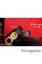 Remen Ferragamo Special Edition S Podesivim Kožnim Dual Insignia Gancini 015