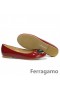 Balet stanovi Ferragamo Varina Bijele boje