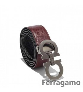 Prodaja dvostruko Kopče remena Gancini od Salvatore Ferragamo BF-U166