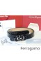 Ferragamo Justerbar Gancio Vara Spänne Bälte I 85CM-105CM Storlekar MW087