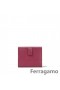 Salvatore Ferragamo Gancio Lås franska Plånbok SFS-UU287