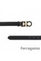 Salvatore Ferragamo Medium Färgad Dubbel Gancio Bälte Försäljning SFS-UU225