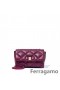Salvatore Ferragamo Medium Quiltad Vara handväska Försäljning Online SFS-UU152