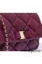 Salvatore Ferragamo Medium Quiltad Vara handväska Försäljning Online SFS-UU152