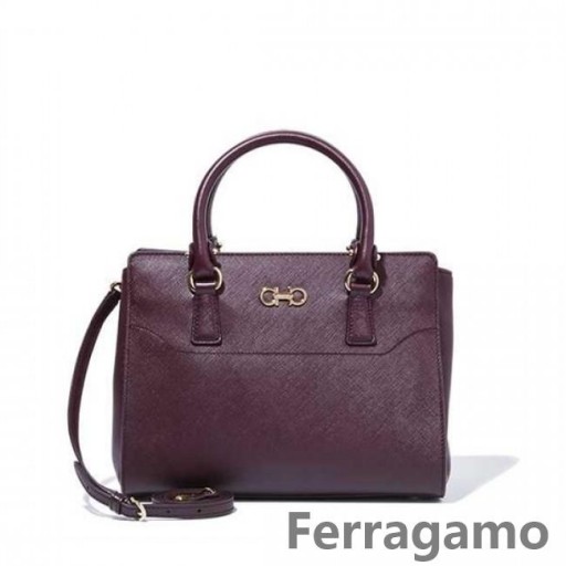 Salvatore Ferragamo Çift Gancio Küçük Tote Satılık Online SFS-UU211