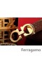 Ferragamo Special Edition Ayarlanabilir Deri Çift Gancini Tokalı Kemer