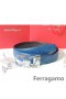 Ferragamo Ayarlanabilir Gancio Vara Toka Kemer 85 CM-105 CM Boyutlarında MW031