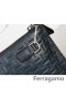 Ferragamo kılıfı cüzdan koyu mavi yeni stil