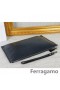 Ferragamo kılıfı cüzdan koyu mavi yeni stil