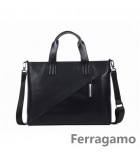 Ferragamo El Çantası Messenger Siyah