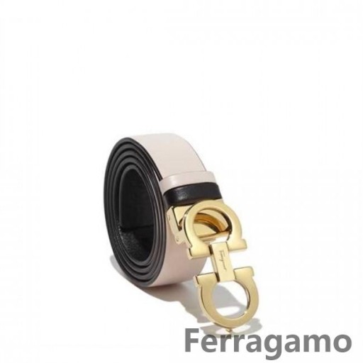Salvatore Ferragamo Ajustable Y Reversible de la Correa de Venta SFS-UU242