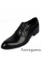 Ferragamo Caesy Negro Oxford, Zapatos