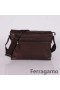 Ferragamo Crossbody De Cuero Marrón Bolsa
