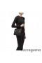 Salvatore Ferragamo Gancio Medio Bolsa de Mensajero de la Venta en Línea SFS-UU210
