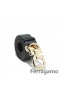 Salvatore Ferragamo Grande Doble Gancio Cinturón de Venta SFS-UU237
