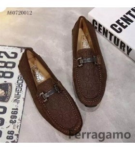 Ferragamo Controlador De Zapato Mocasín 053