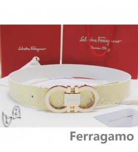 Ferragamo Ajustable Gancio Vara de la Hebilla de la Correa En 85 CM-105 CM Tamaños MW125