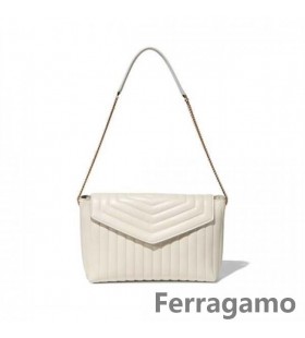 Salvatore Ferragamo de Onda Media de la Aleta Bolso de la Venta en Línea SFS-UU146