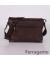 فيراغامو Crossbody الجلود حقيبة براون