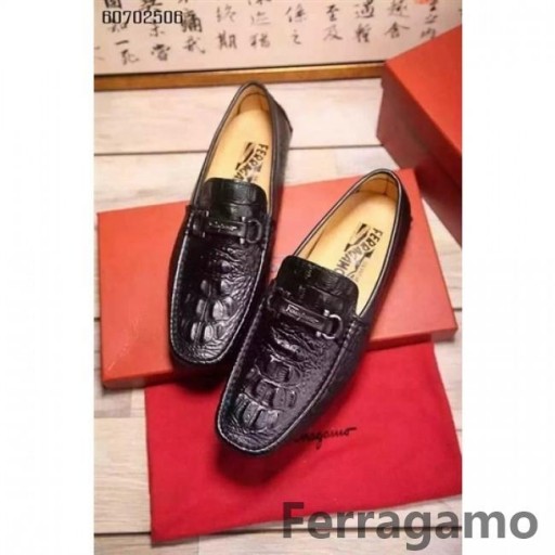 Ferragamo Řidič Mokasín Boty 045