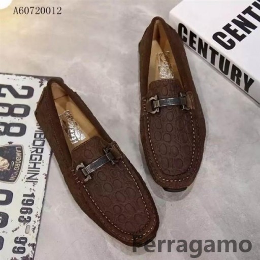 Ferragamo Řidič Mokasín Boty 053