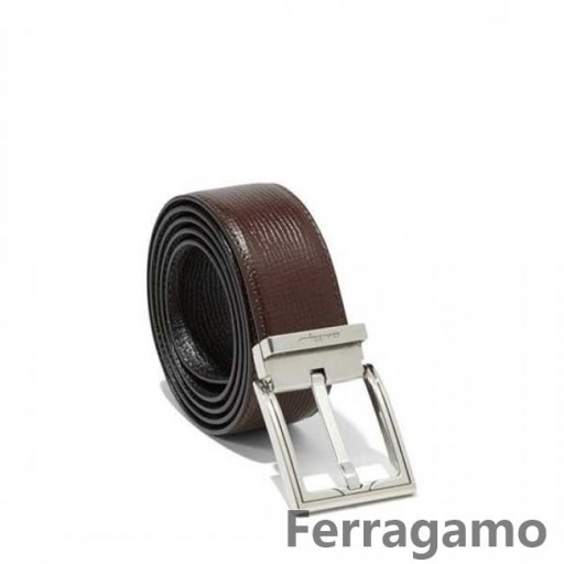 Salvatore Ferragamo Obdélníkové Spony Pásu Prodeje BF-U137