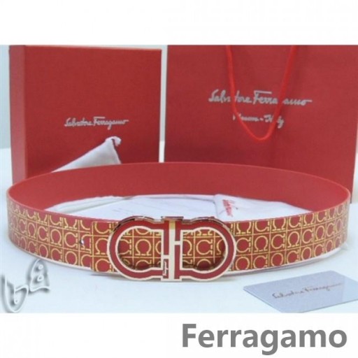 Ferragamo Nastavitelný Gancio Vara Spony Pásu V 85CM-105CM Rozměry MW113